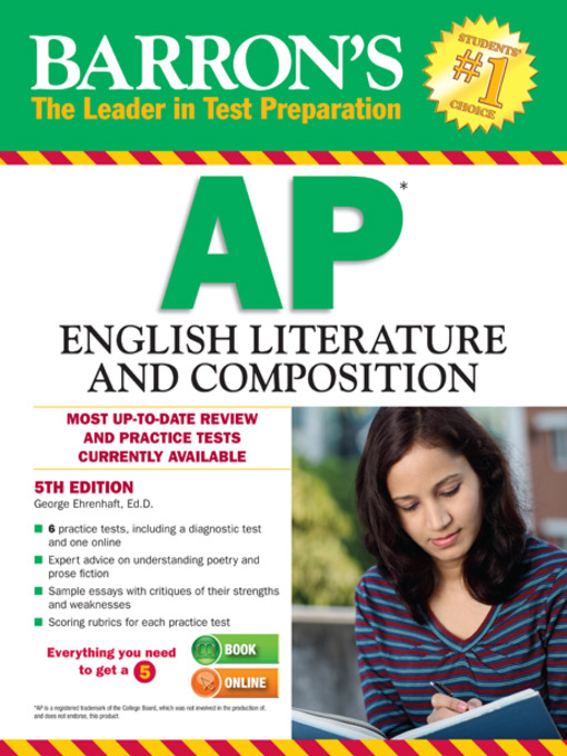 Title details for AP English Literature and Composition by George Ehrenhaft - Wait list